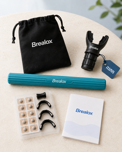 ערכת Brealox לנשימה ותנועה לפני היוגה