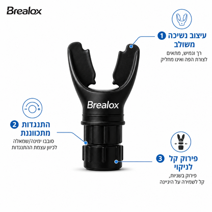 מאמן נשימה בהתנגדות | Brealox