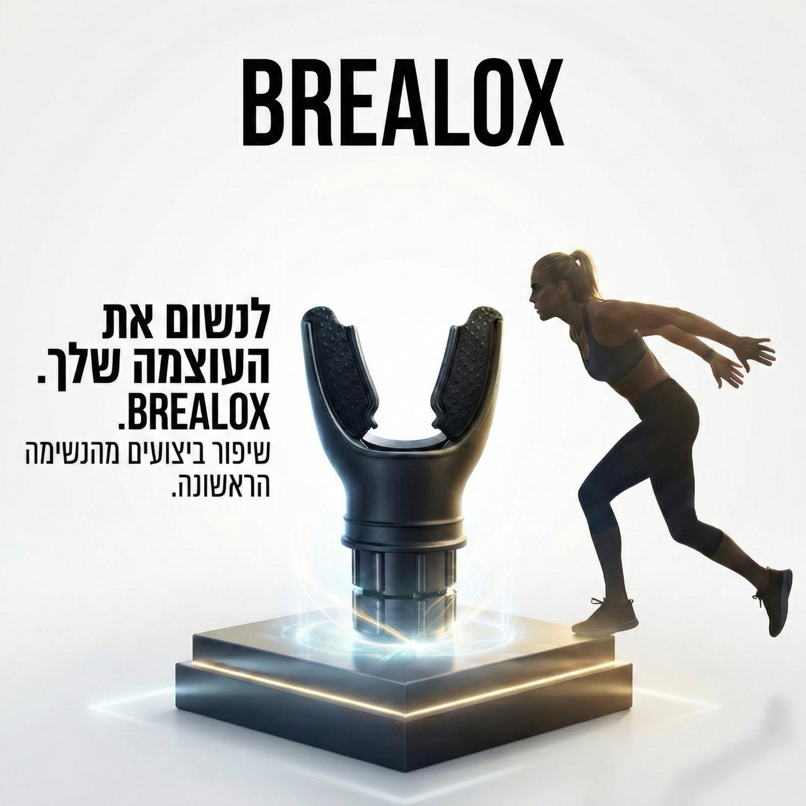 ULTRA BREATH – מכשיר אימון נשימה בהתנגדות מתכווננת